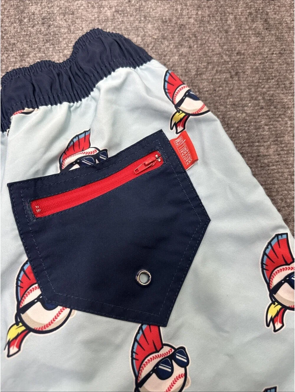 Baseballism Swim Trunks Size L